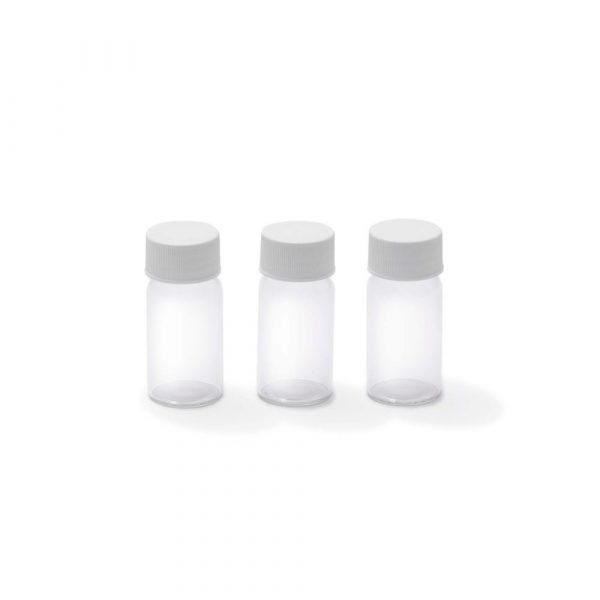 Sample vials, pack of 3 vials