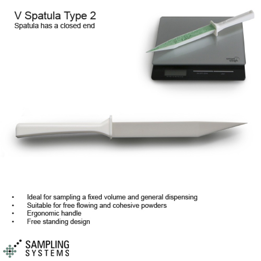 SteriWare V Spatula Type 2 - 150mm - Box of 100 - Sterile	-Cupped_V_Powder_Spatula-32.jpg