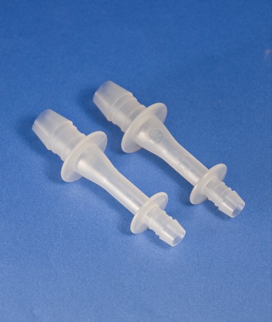 Reducer Series, PVDF Reducer, I.D. inches (mm): 1/8 x 3/16 (3.2 x 4.8)