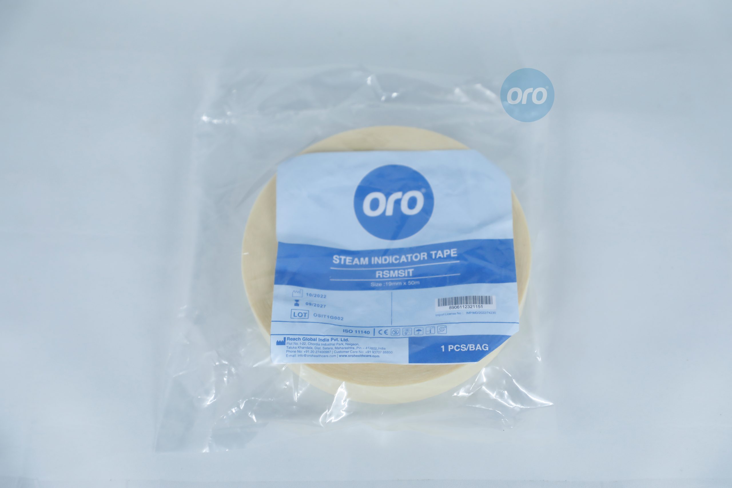 ORO PLASMA INDICATOR TAPE