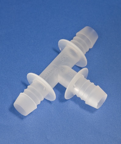 Tee Series, Polypropylene Tee, I.D. inches (mm): 3/8 (9.5)