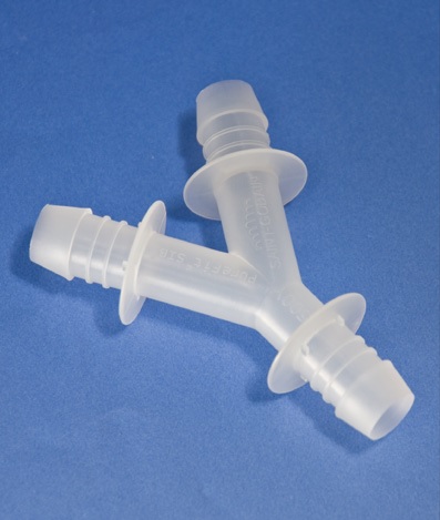 Wye Series, Polypropylene Wye, I.D. inches (mm): 3/8 (9.5)