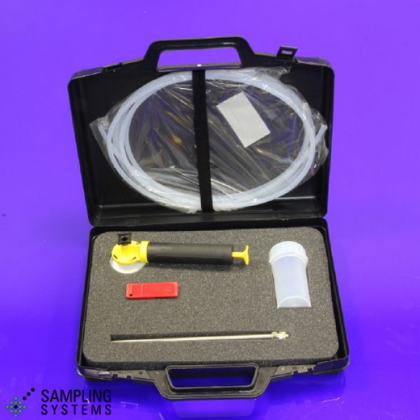 Adapter for pump and PFA sample bottles