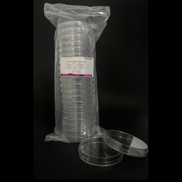 Petri Dishes, 90mm, PS, Gamma Sterile, 20 pcs/sleeve; 28 sleeves/Pack