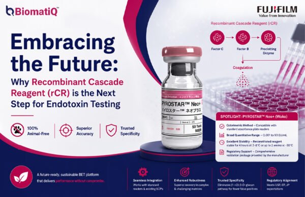 Embracing the Future: Why Recombinant Cascade Reagent (rCR) is the Next Step for Endotoxin Testing